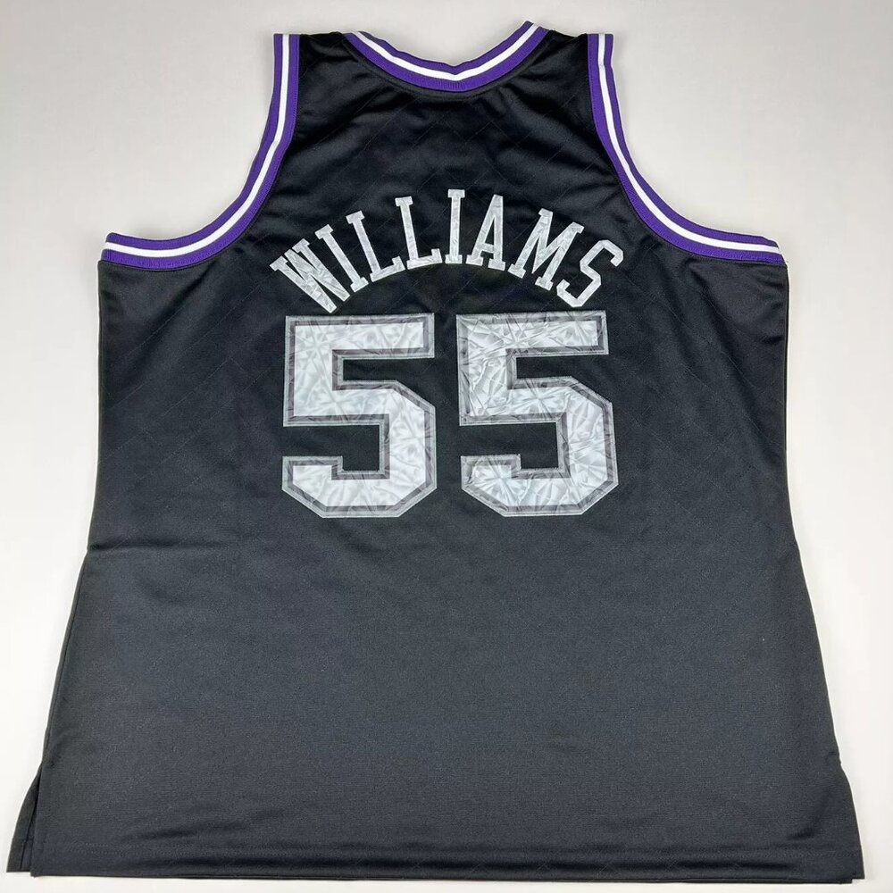 Sacramento Kings Jason Williams Mitchell & Ness Black 2000-01 Jersey MSR… - Picture 2 of 5